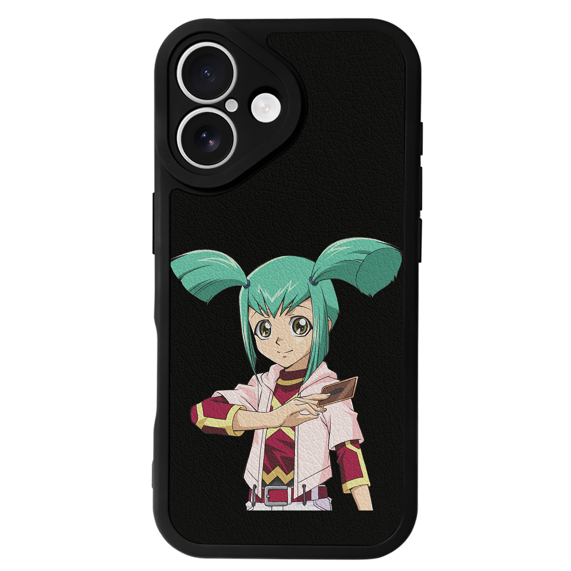 遊☆戯☆王 Yu-Gi-Oh! 【iPhone 16シリーズ対応】シリコンスマホケース（レザー調） 材質：シリコン